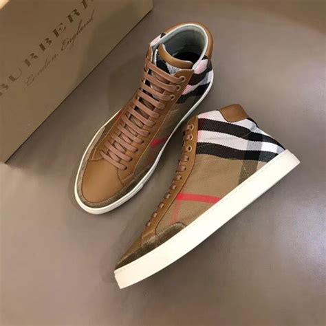 burberry mens sandals|Burberry men's high top sneakers.